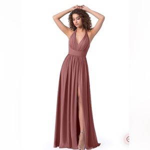 Azazie Gianni Desert Rose Dress